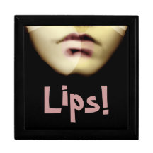 "Capas de la caja del lápiz labial del alma" Caja De Joyas