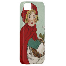 Caperucita Rojo del vintage iPhone 5 Case-Mate Fundas