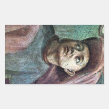 Capilla de Masaccio - de Brancacci - despertar The Rectangular Pegatinas