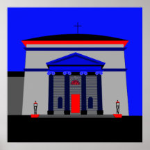 Capilla del palacio de Christiansborg Posters