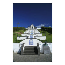 Capilla en Azores Impresion Fotografica