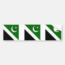 Capital de Islamabad, Paquistán Etiqueta De Parachoque