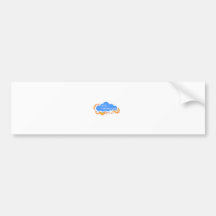 capitalismo de la nube pegatina de parachoque