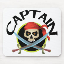 capitán 3D Alfombrilla De Ratones