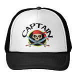 capitán 3D Gorros Bordados