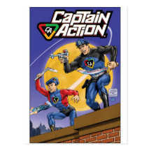 Capitán Action- Murphy Anderson Postales