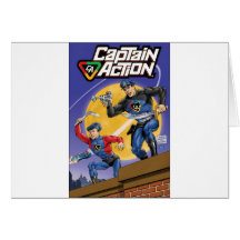Capitán Action- Murphy Anderson Tarjeta