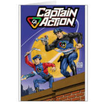 Capitán Action- Murphy Anderson Tarjetón