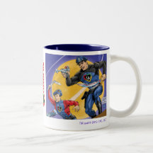 Capitán Action y taza del muchacho de Aciton