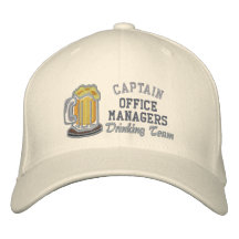 Capitán Beer Drinking Team - personalizable Gorra Bordada