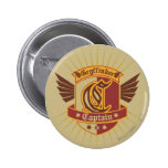 Capitán Emblem de Gryffindor Quidditch botones