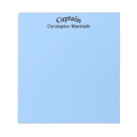 CAPITÁN - PERSONALIZABLE LIBRETA PARA NOTAS
