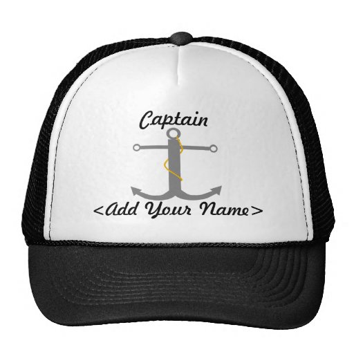 Capitán personalizado Hat Gorro