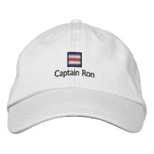 Capitán Ron Gorras Bordadas