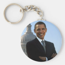 Capitolio de Barack Obama Llaveros Personalizados