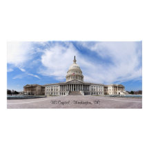 Capitolio de los E.E.U.U. - Washington, DC Tarjeta Personal Con Foto