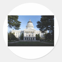 Capitolio del estado de CA Etiqueta