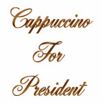 Cappuccino para el presidente esculturas fotograficas