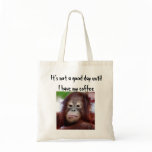 Cara animal gruñona necesito el café bolsas