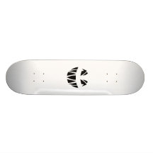 Cara asustadiza tabla de skate
