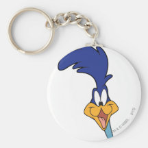 Cara de los correcaminos llaveros personalizados