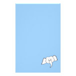 Cara del elefante blanco  papeleria
