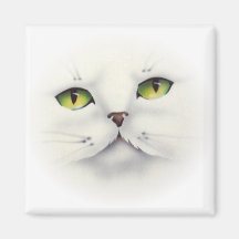 cara del gato imanes para frigoríficos