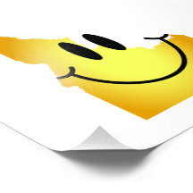 Cara del smiley de Idaho Fotografias