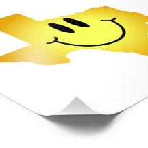 Cara del smiley de Tejas Cojinete