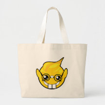cara del smiley del empollón bolsas