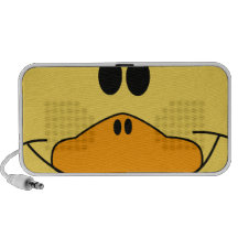 cara ducky linda del pato del duckie iPod altavoz
