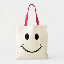 Cara feliz clásica bolsas