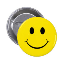 Cara feliz clásica pin