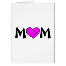 Cara feliz de la mamá felicitacion 