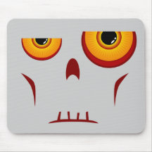 Cara larga Mousepad del zombi