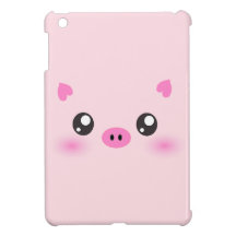 Cara linda del cerdo - minimalism del kawaii