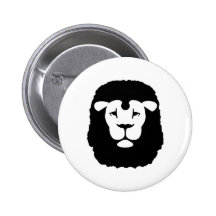 Cara principal del león pin