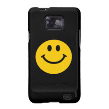 Cara sonriente amarilla samsung galaxy SII fundas