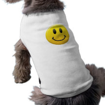 Cara sonriente camisetas de perrito