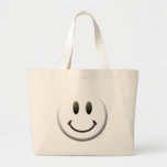 Cara sonriente feliz bolsa