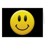 Cara sonriente feliz felicitaciones