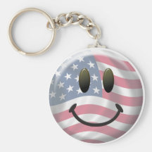 Cara sonriente feliz llavero