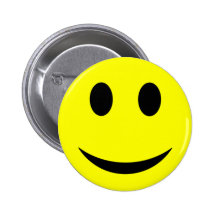 Cara sonriente pin