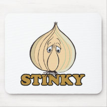 cara triste stinky del ajo tapete de raton