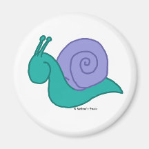 Caracol Imanes De Nevera