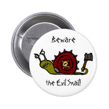 Caracol malvado pins