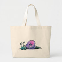 Caracol púrpura bolsa de mano