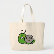 Caracol verde bolsas de mano
