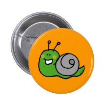 Caracol verde pin