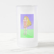 Carácter de la galería de arte del animado de Kati Tazas De Café